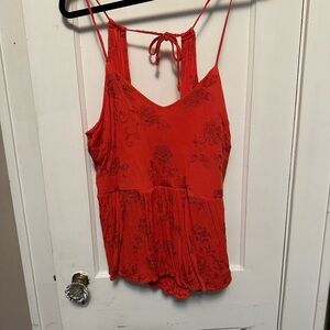 Burnt Orange  Women's Top